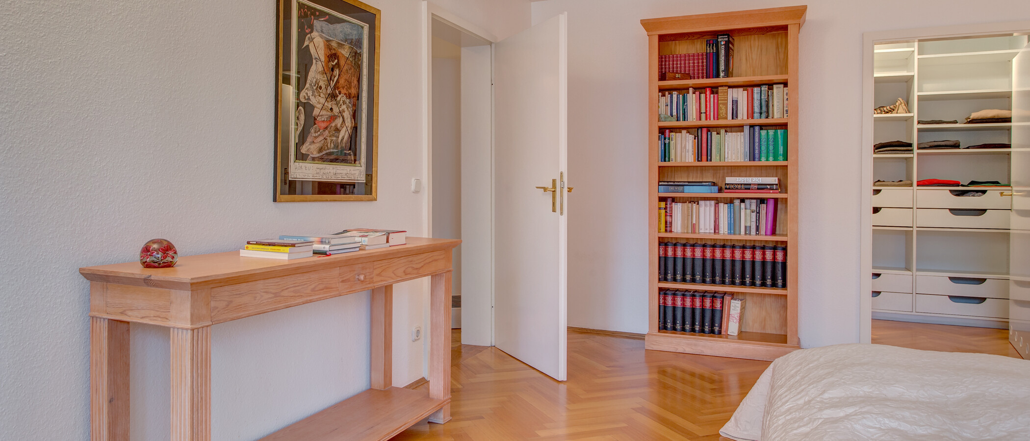 Střešní terasa bytu München Schwabing (rechts der Leopoldstraße) 04 Spaní 2693