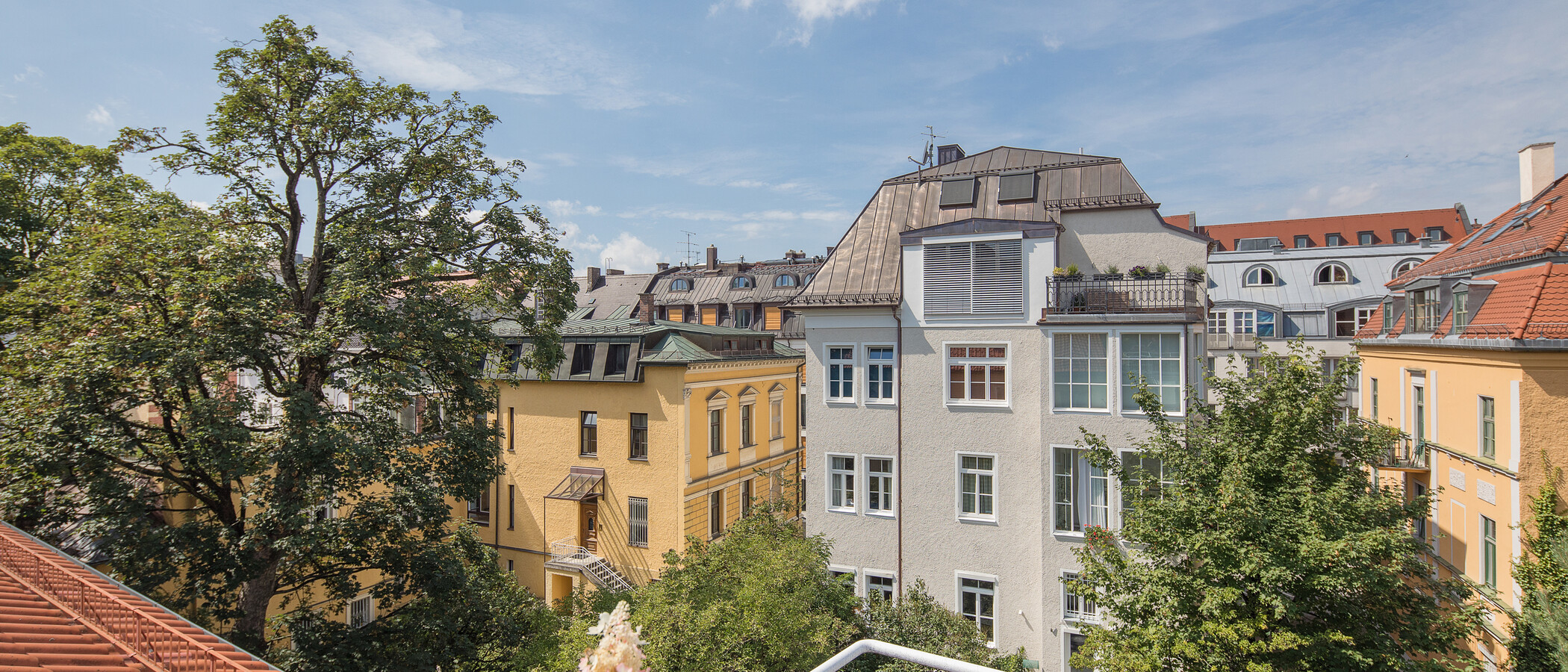 Střešní terasa bytu München Schwabing (rechts der Leopoldstraße) 01 Zobrazit 2693