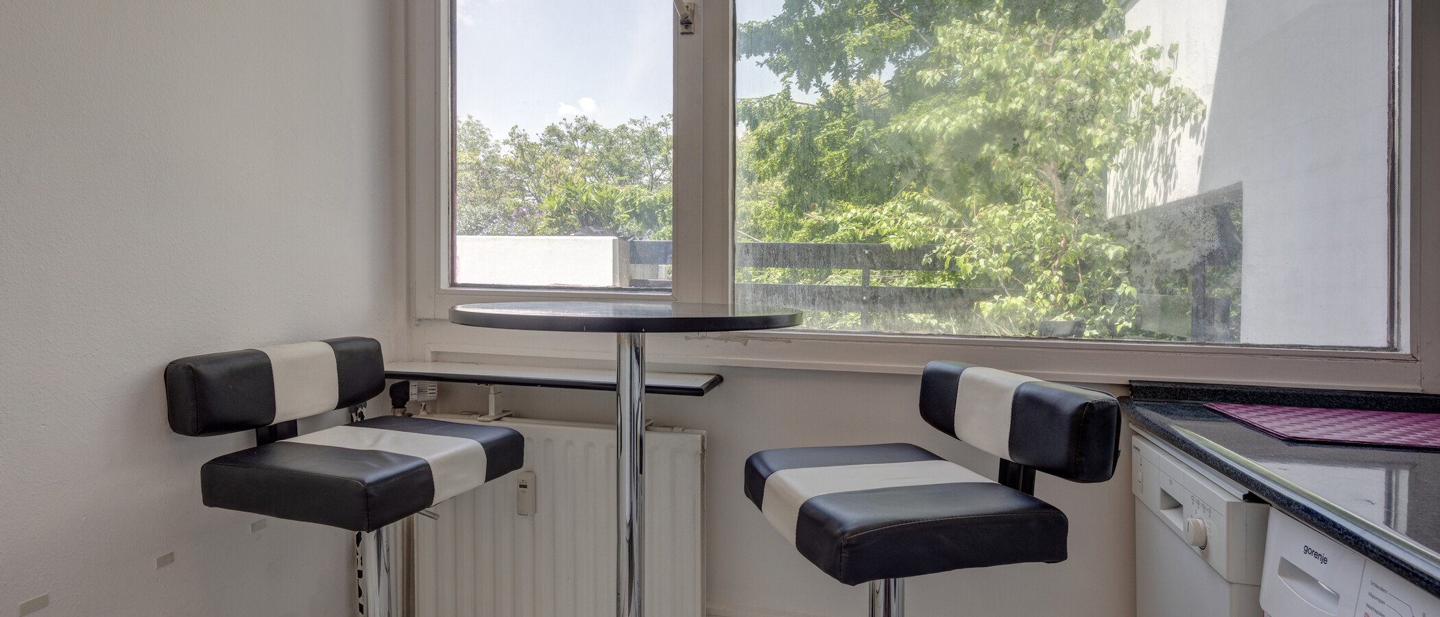 Stanovanje s strešno teraso München Neuhausen 02 Kuhinja 2774