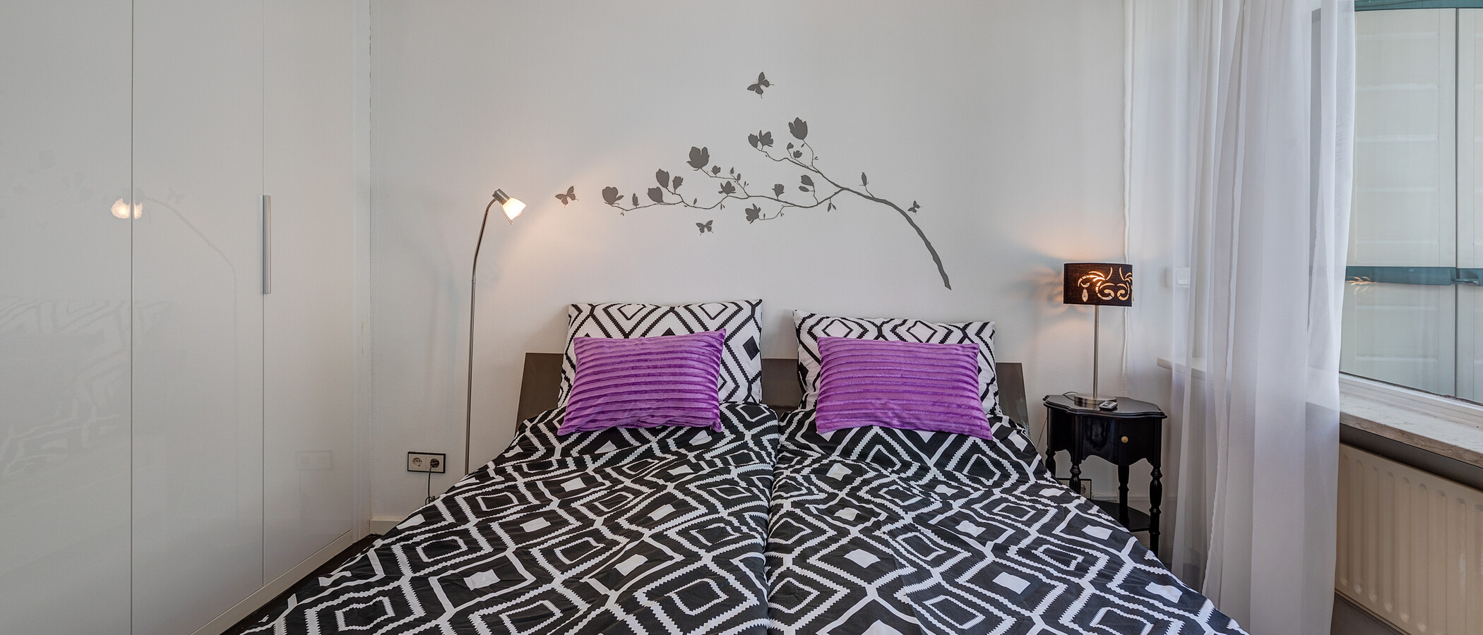 Stanovanje s strešno teraso München Neuhausen 02 Spalnica 2774