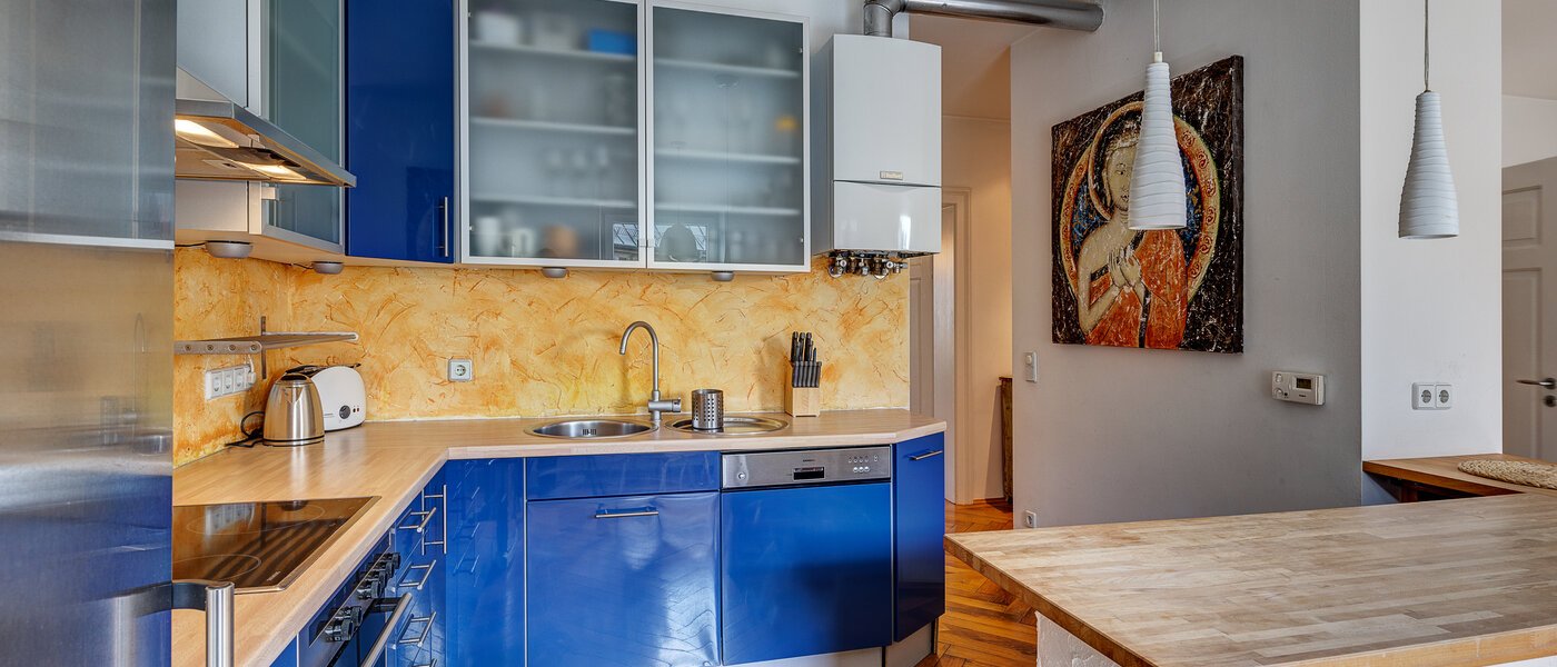 플랫 München Haidhausen 02 주방 2886