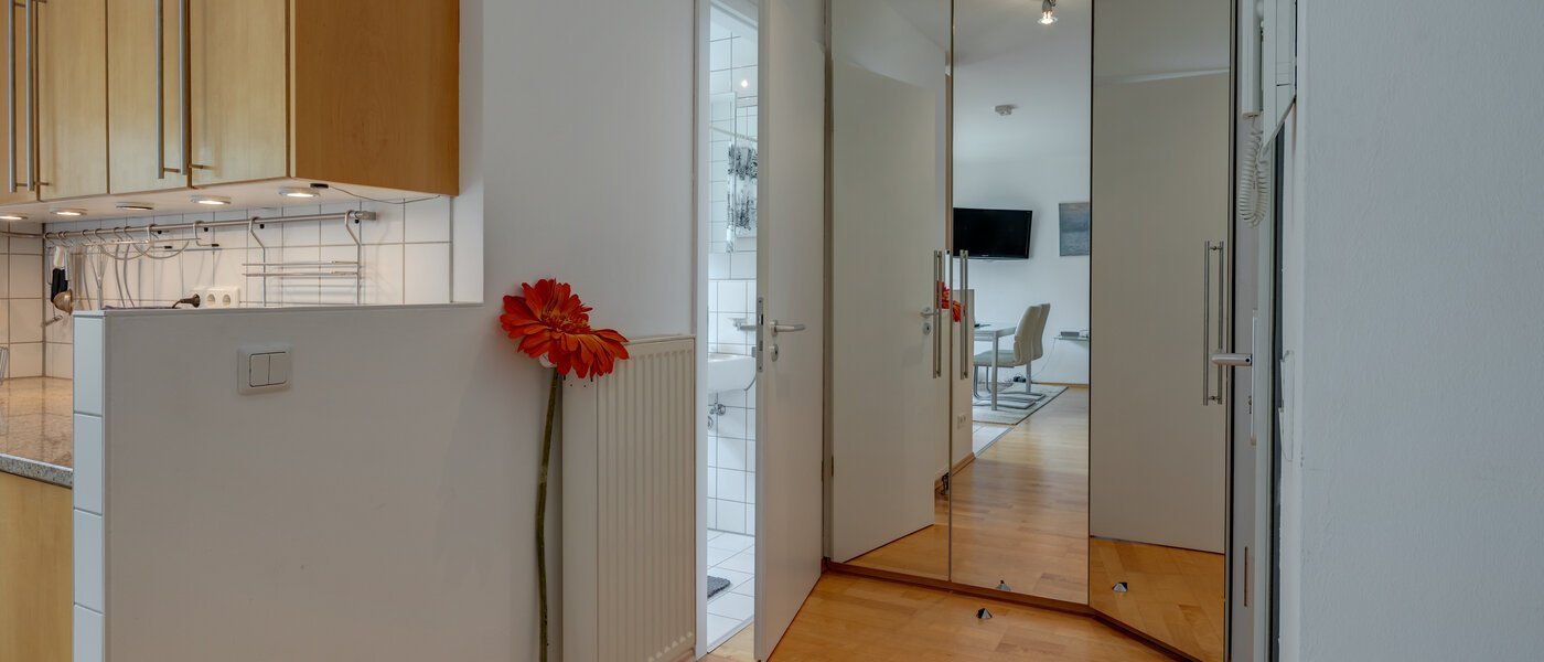 Ploché München Isarvorstadt 01 Chodba/chodba 2933