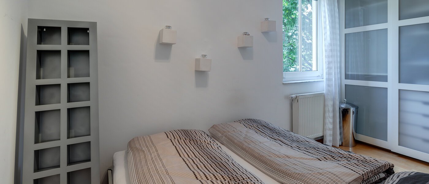 Ploché München Isarvorstadt 01 Ložnice 2933