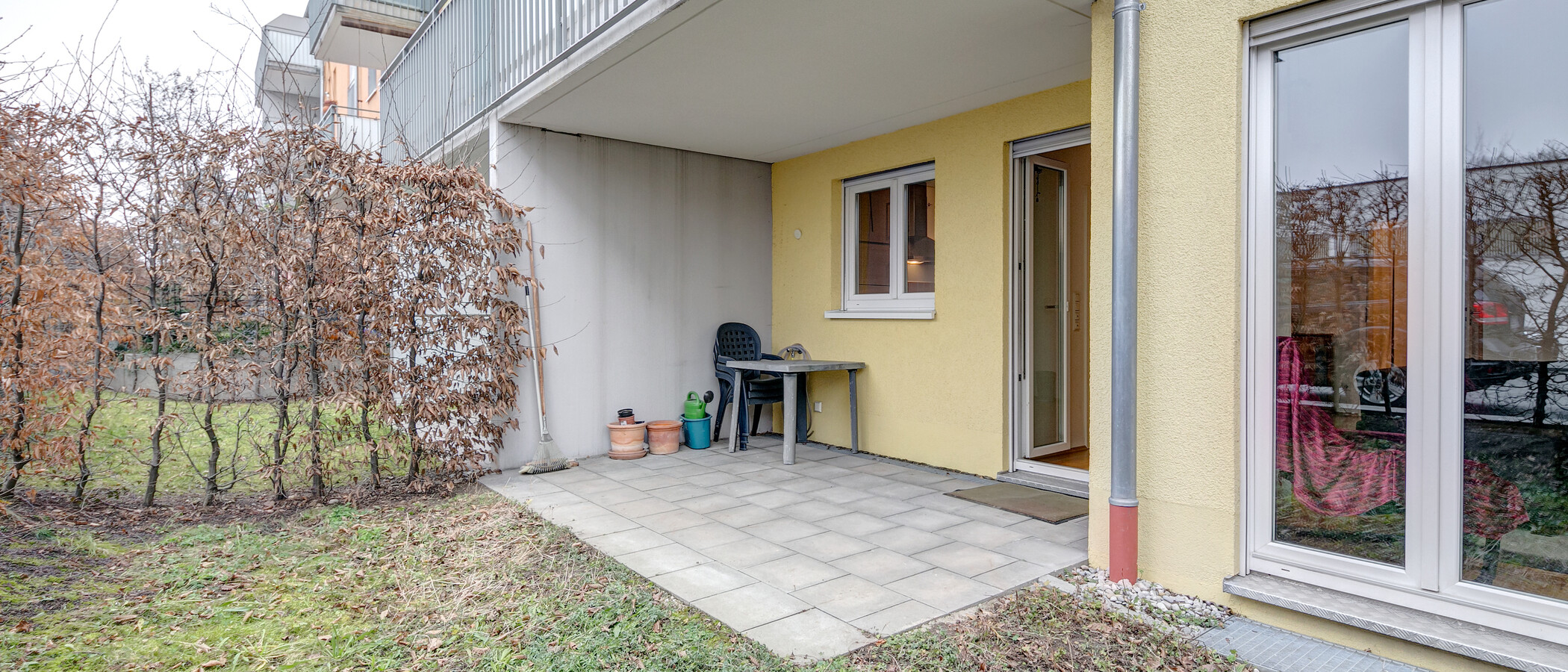 Плосък München Schwabing-Nord (zw. Belgrad- & Leopoldstraße) 01 Тераса 3015