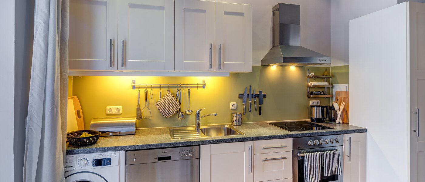 Płaski München Gärtnerplatzviertel 02 Kuchnia 3036