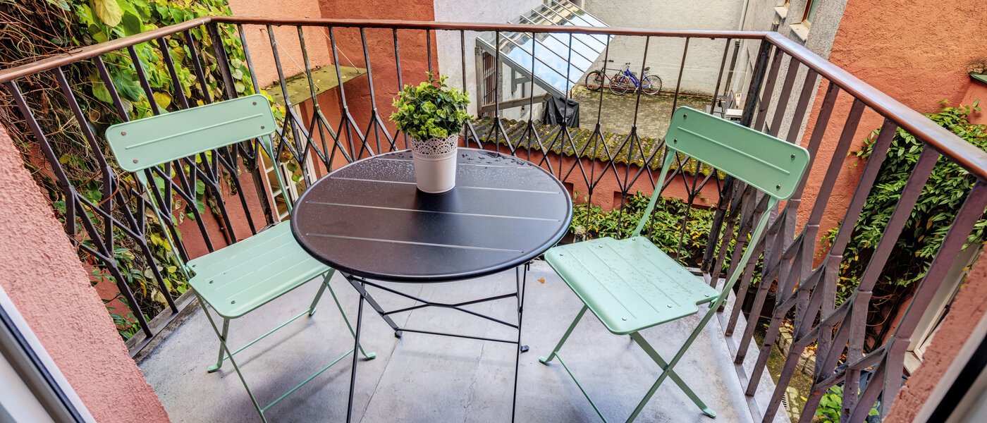 Płaski München Gärtnerplatzviertel 01 Balkon 3036