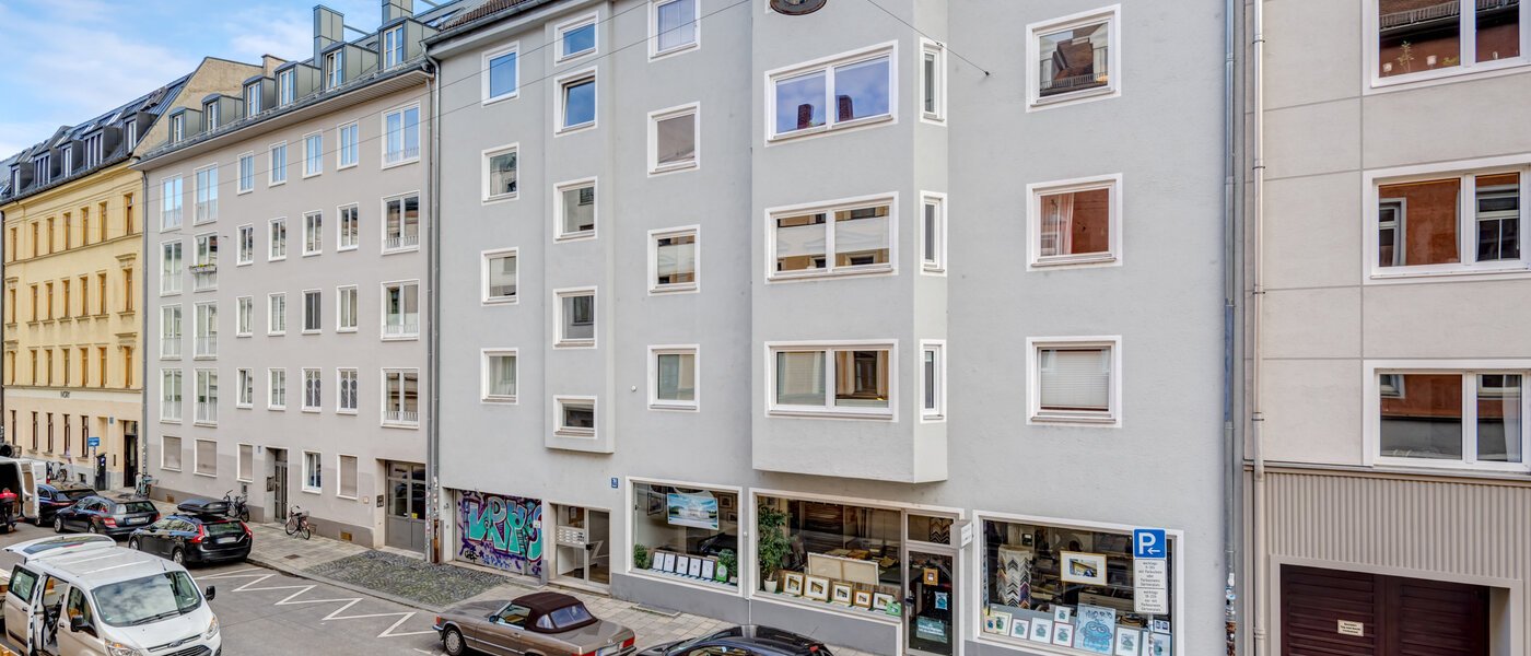 Płaski München Gärtnerplatzviertel 02 Widok 3036