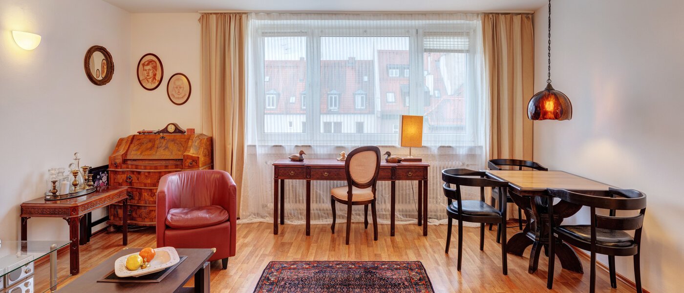 Ploché München Schwabing-West 02 Obývacia časť 3127