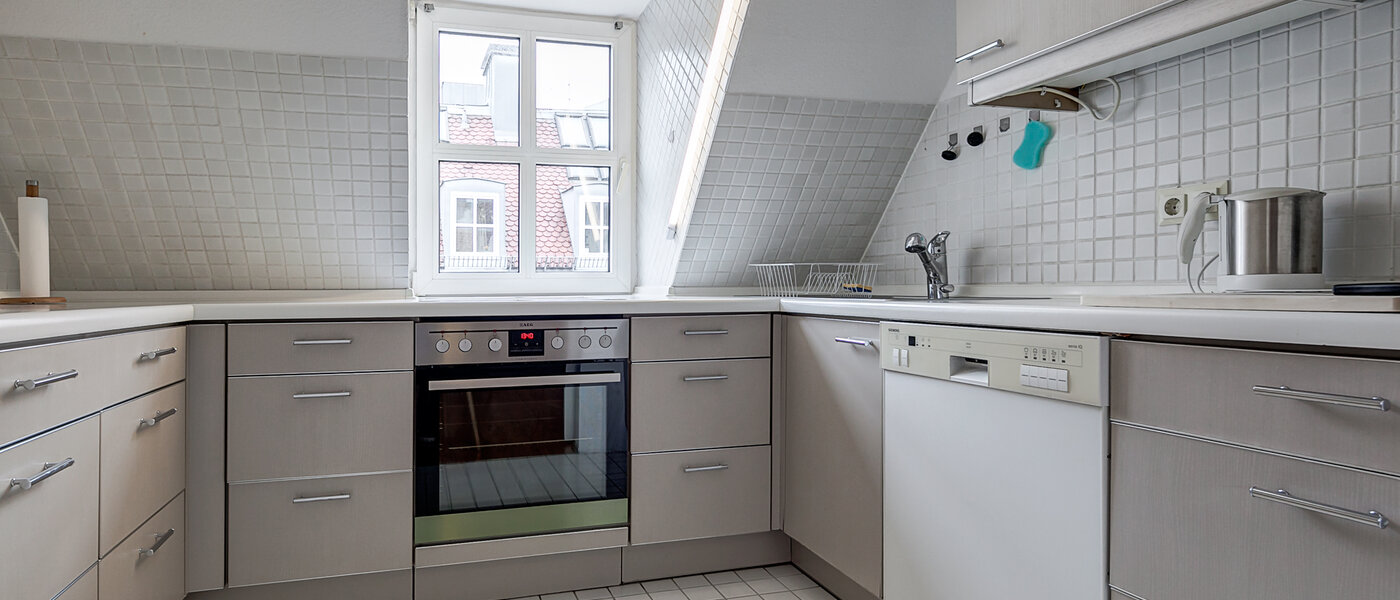 Loftslejlighed München Zentrum 02 Køkken 3130