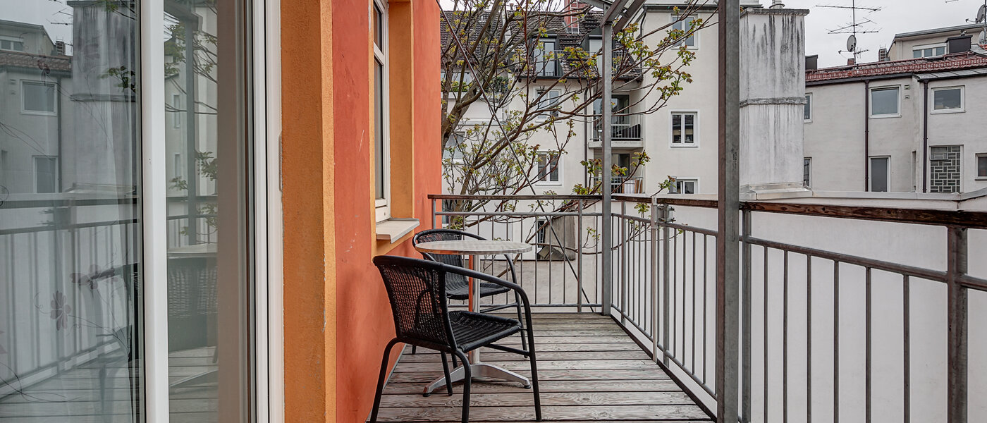 Loftslejlighed München Zentrum 01 Balkon 3130