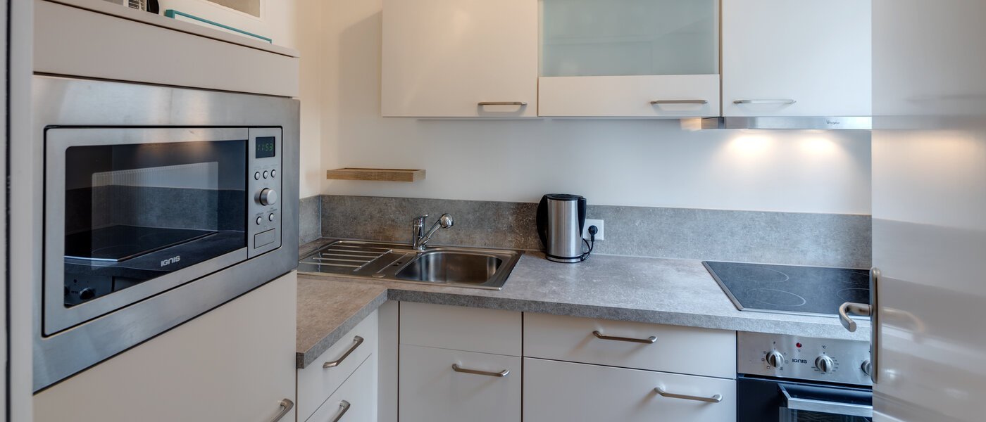 Flat München Schwabing (links der Leopoldstraße) 01 Kjøkken 3177