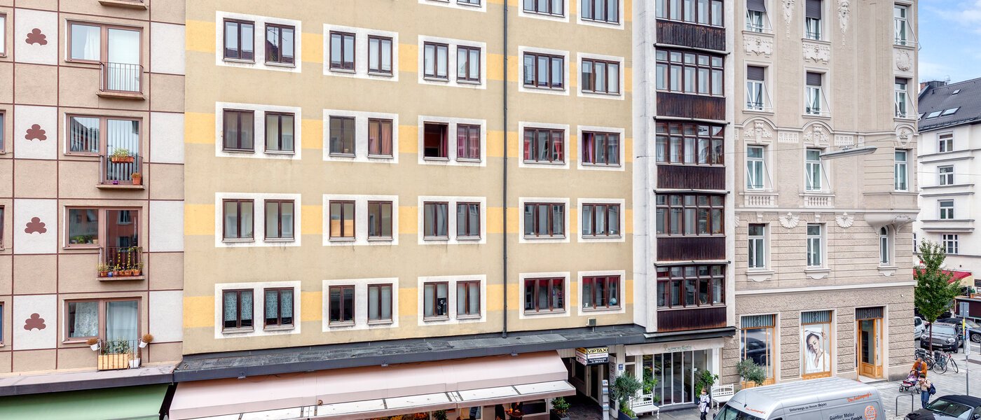 Flat München Schwabing (links der Leopoldstraße) 02 Utsikt 3177