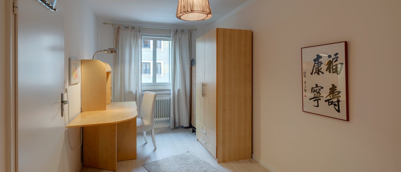 Flat München Schwabing (links der Leopoldstraße) 03 Soverom 3177