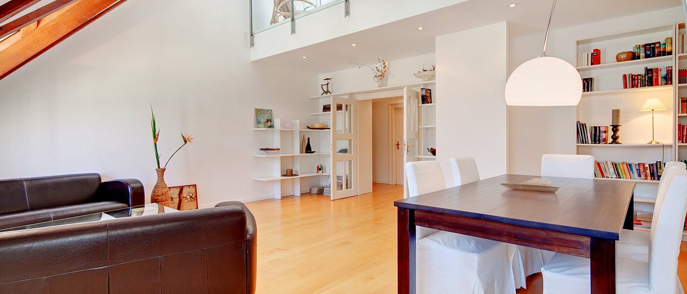 Апартамент тип мезонет München Haidhausen 03 Дневна зона 3184