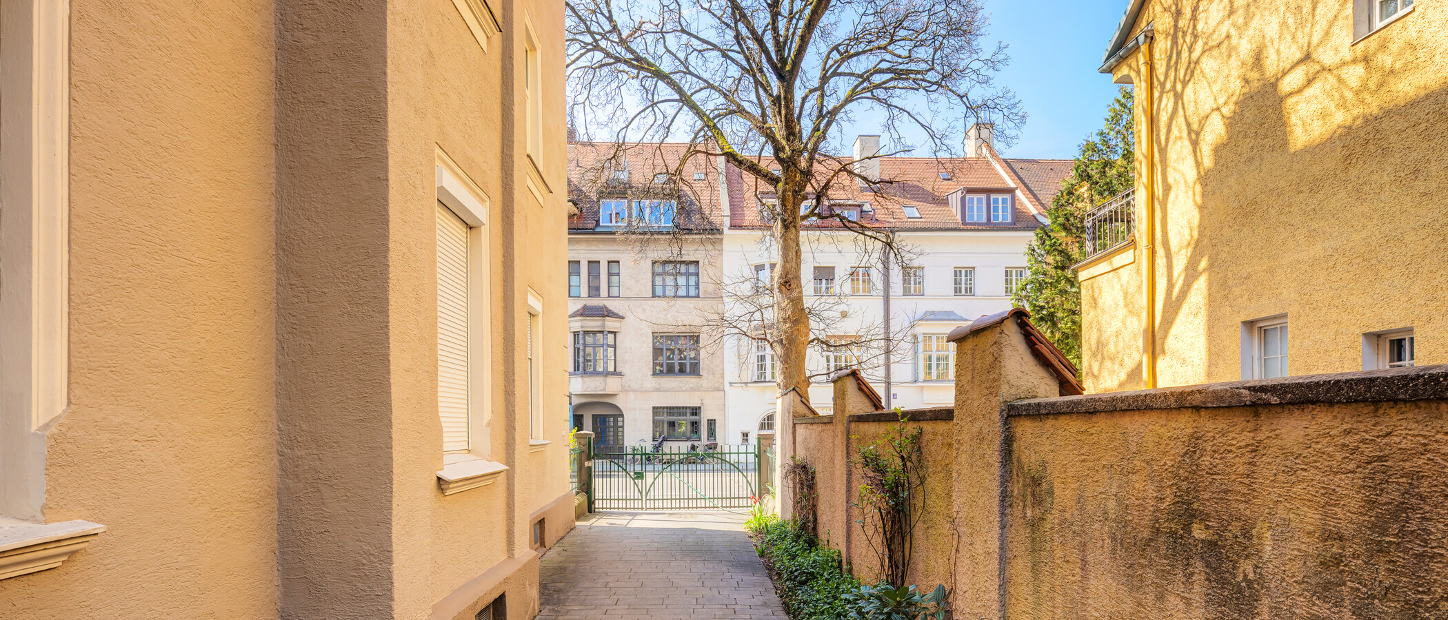 Lapos München Schwabing (rechts der Leopoldstraße) 02 Belső udvar 319