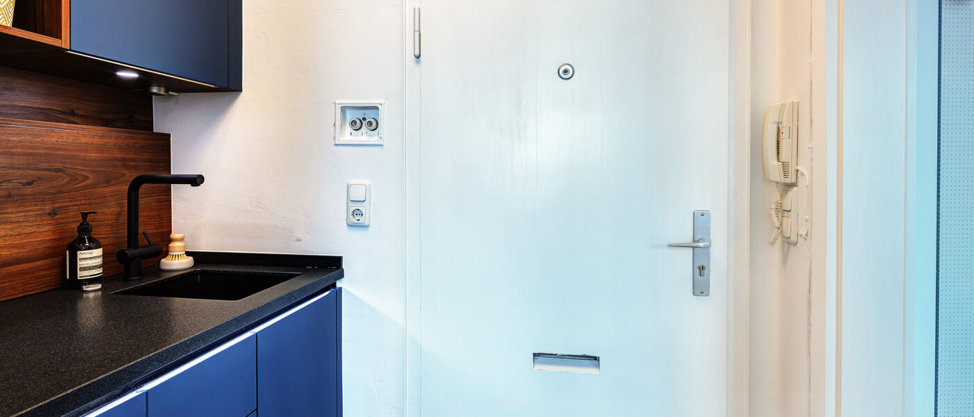 Düz München Neuhausen 01 Koridor/koridor geçidi 3328