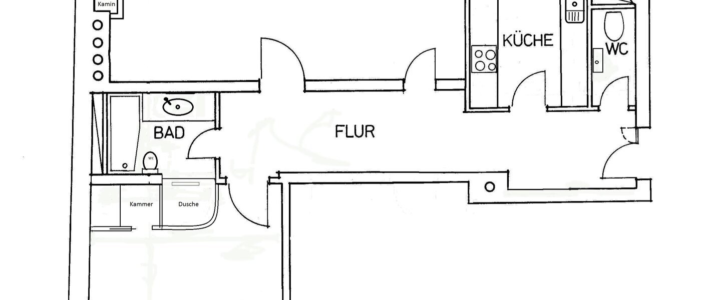 Plano München Neuhausen 01 Planta baixa 3428