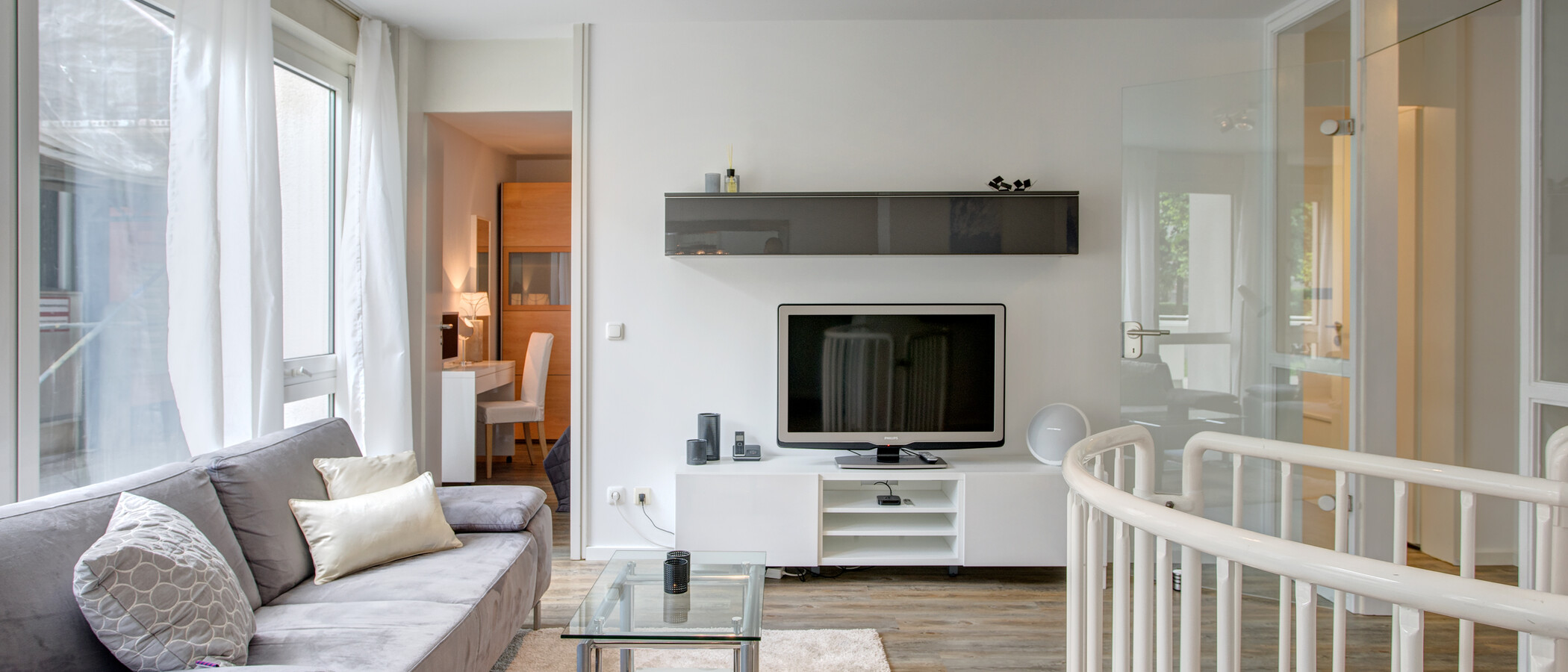 Плосък München Haidhausen 01 Living 3443