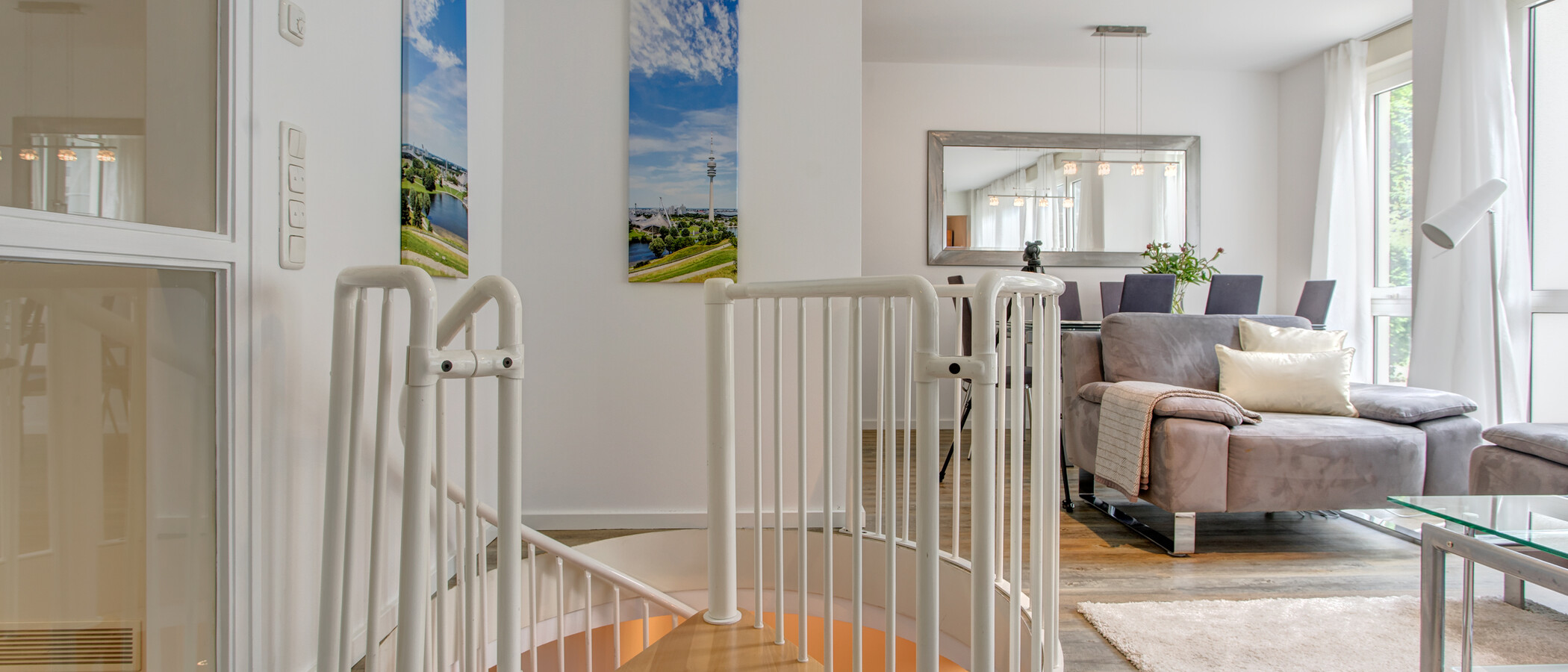 Плосък München Haidhausen 05 Living 3443