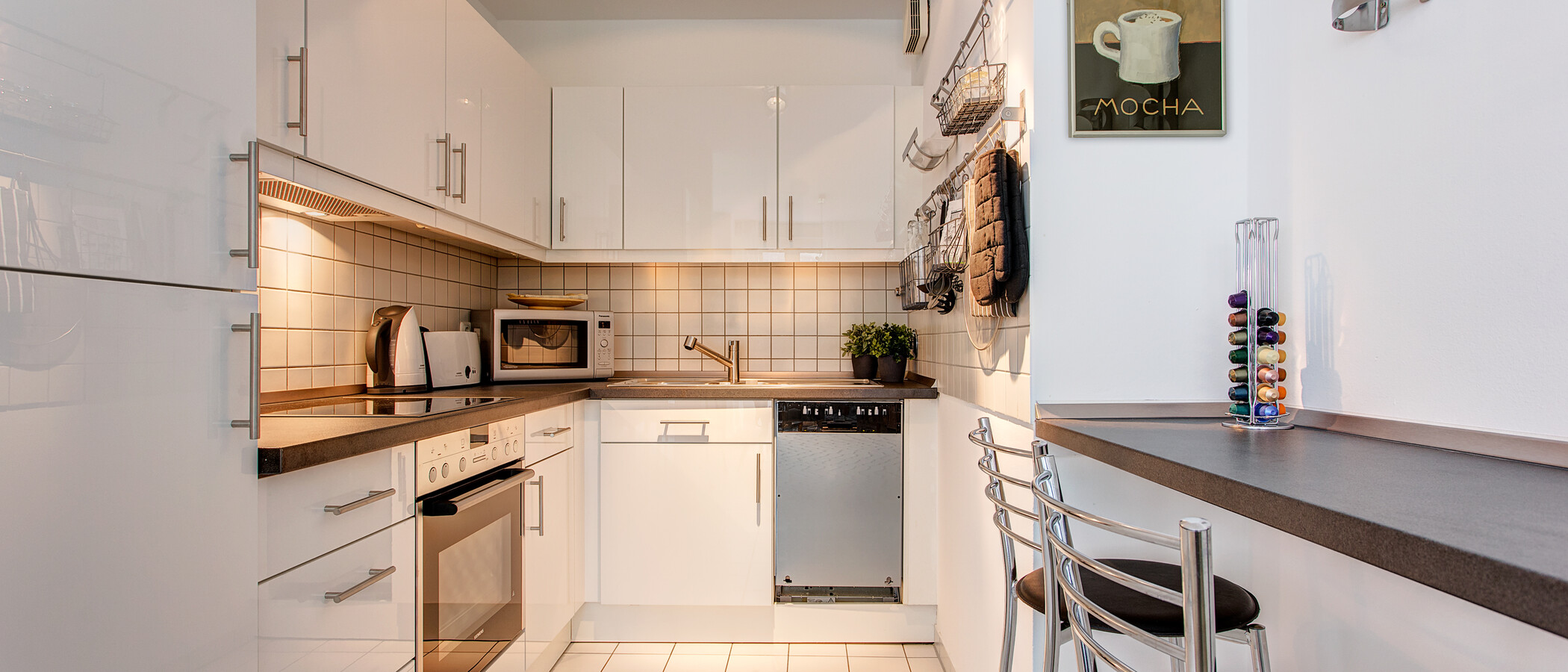 Плосък München Haidhausen 01 Кухня 3443