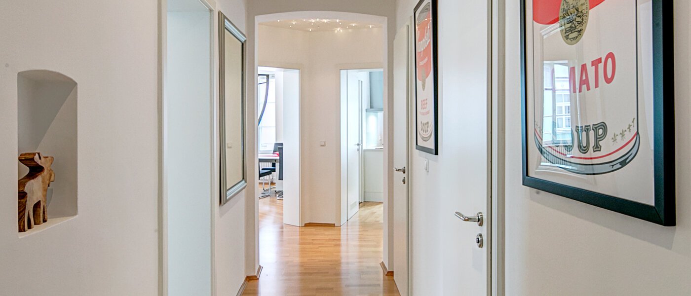 Ploché München Gärtnerplatzviertel 03 Chodba/chodba 3461