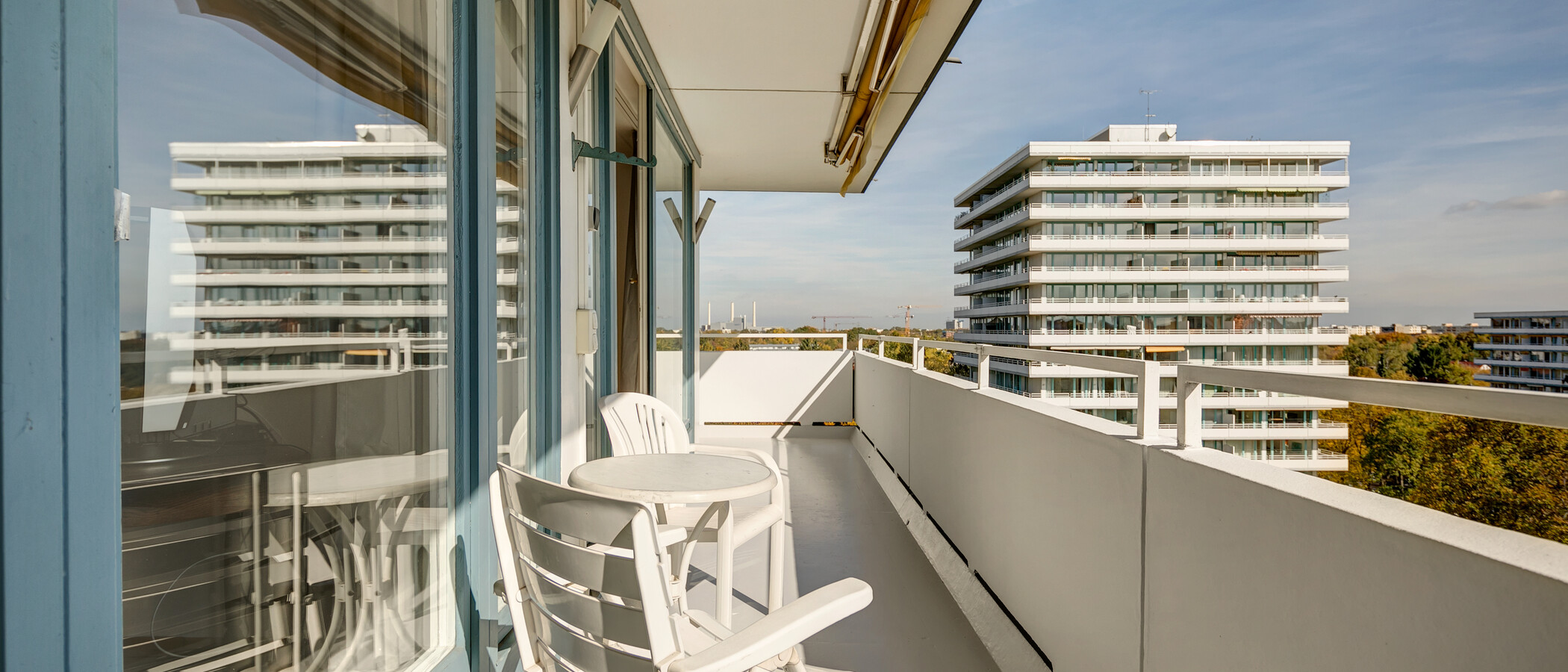 Плоский München Cosimapark 01 Балкон 3488