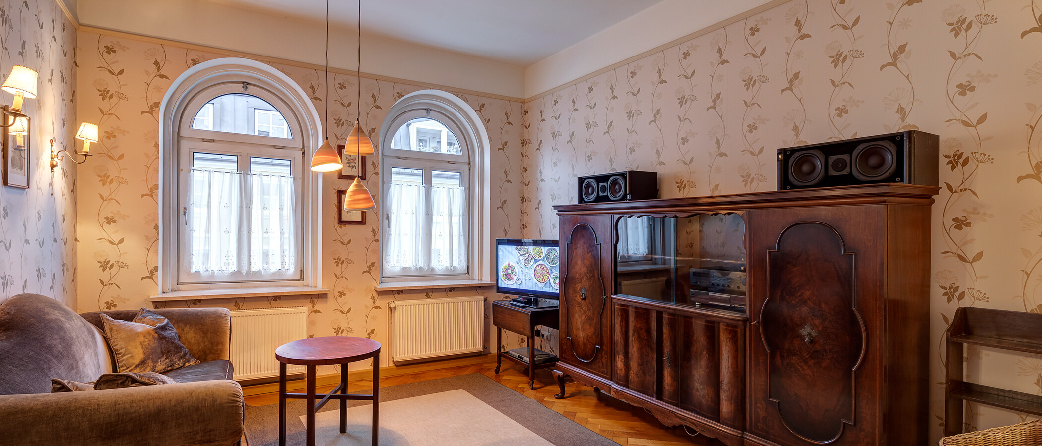 Plat München Maxvorstadt - Universitätsviertel 02 Woonkamer 3560