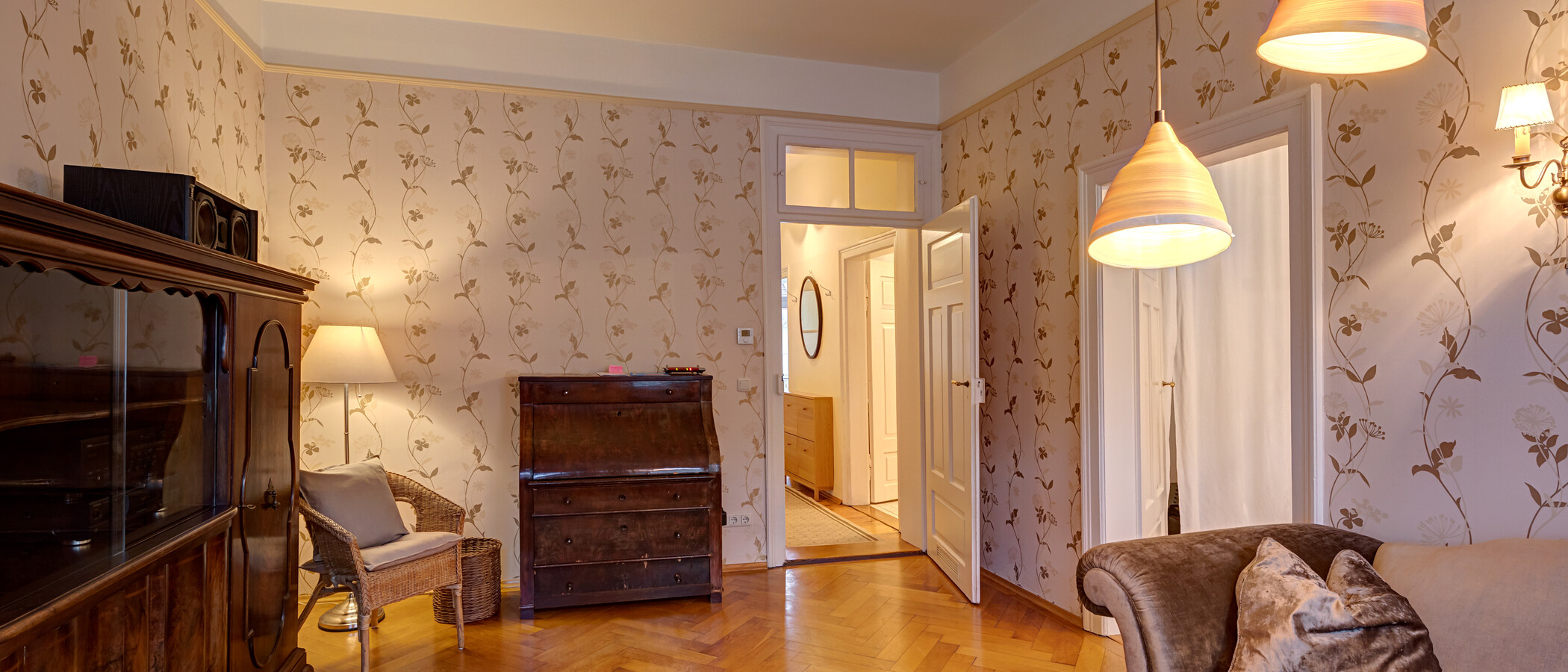 Plat München Maxvorstadt - Universitätsviertel 03 Woonkamer 3560