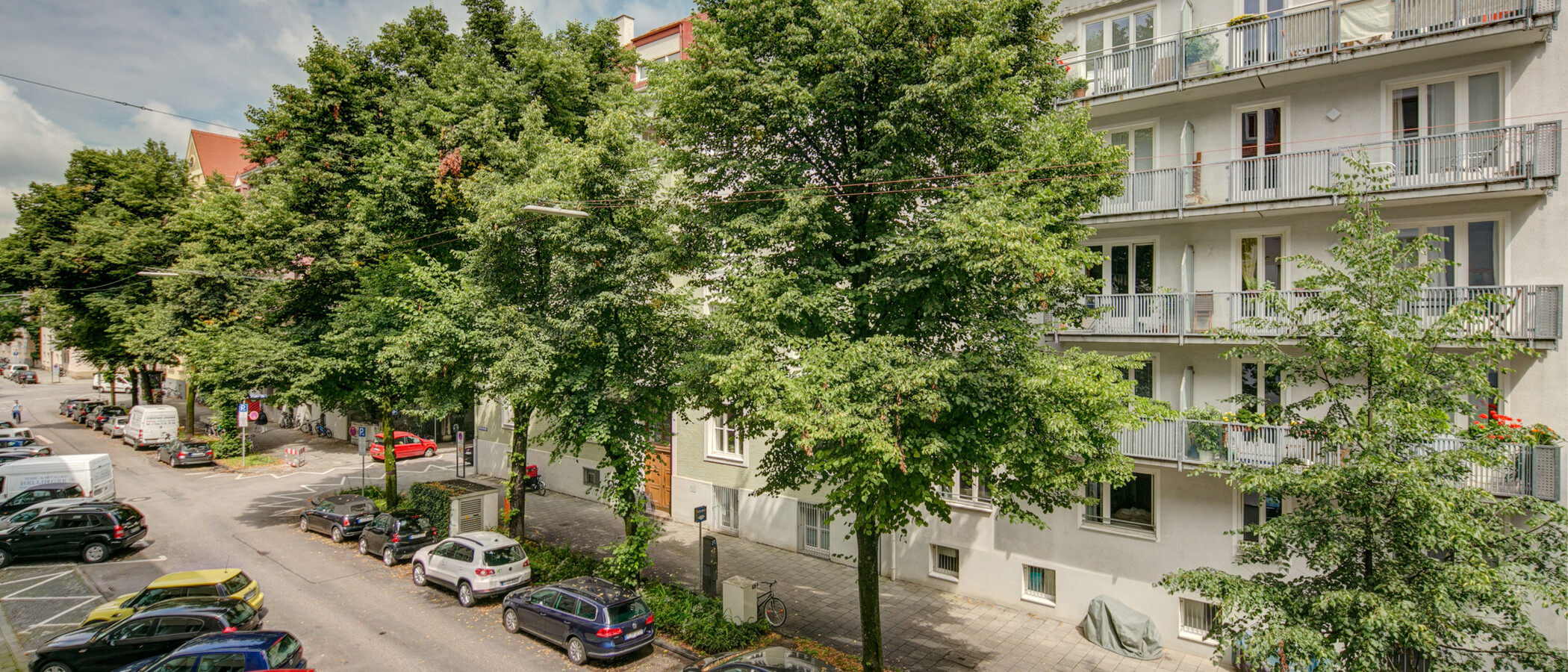 Flad München Schwabing-West (rund um den Hohenzollernplatz) 01 Udsigt 3569