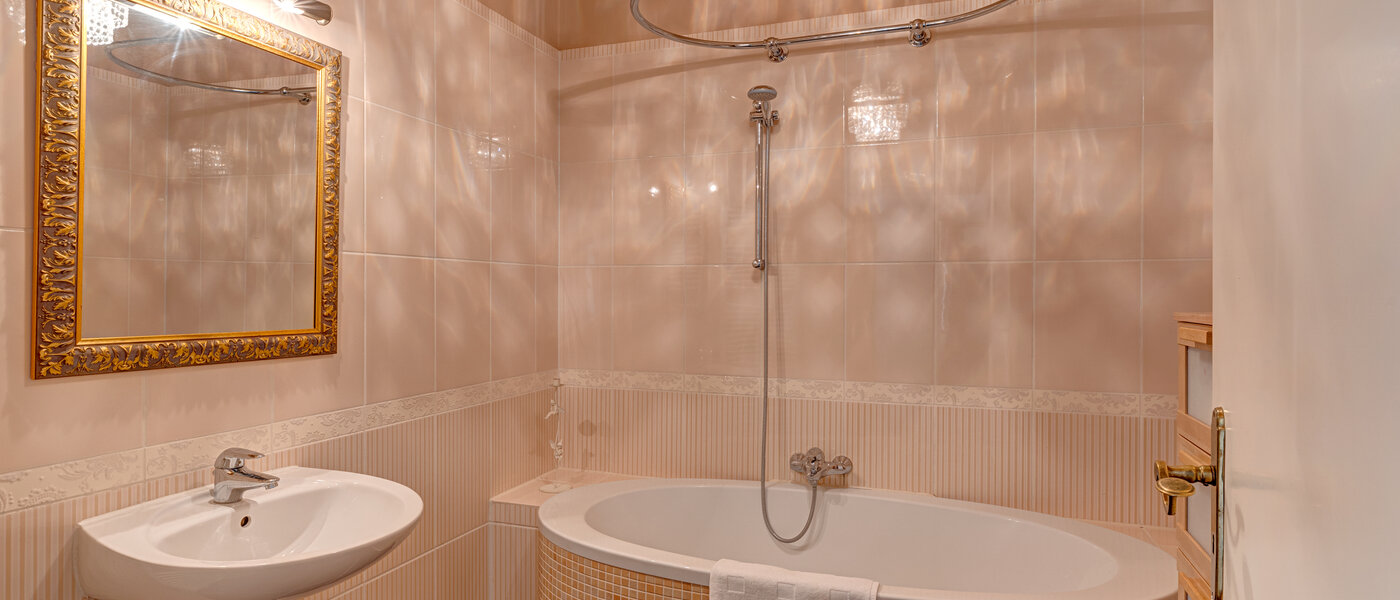 플랫 München Maxvorstadt - Universitätsviertel 01 욕실 3592