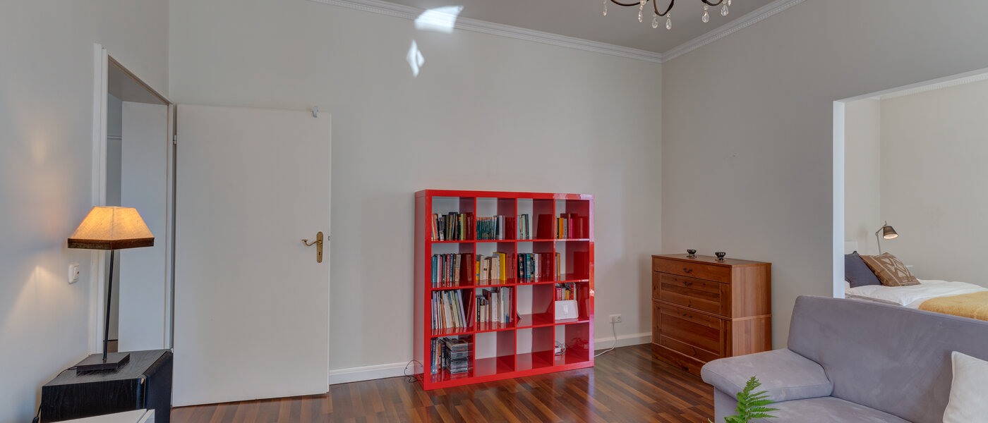 플랫 München Maxvorstadt - Universitätsviertel 03 거실 공간 3592