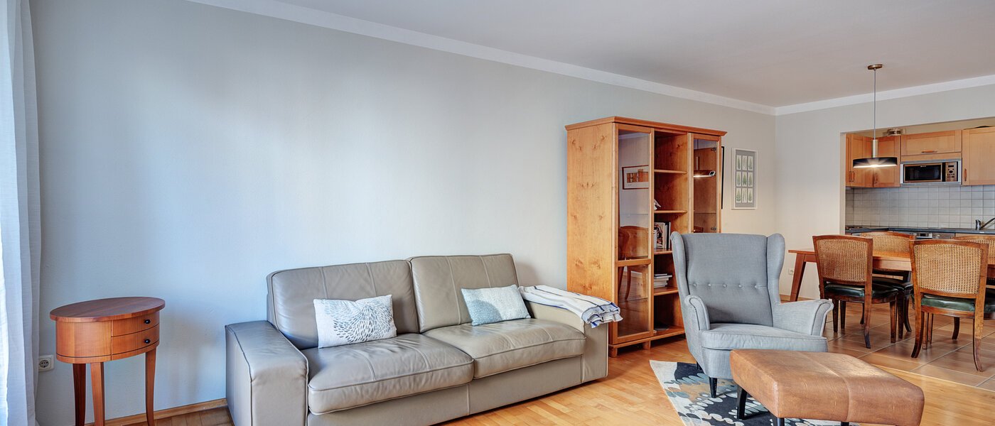 플랫 München Maxvorstadt - Museumsviertel 04 거실 공간 3668