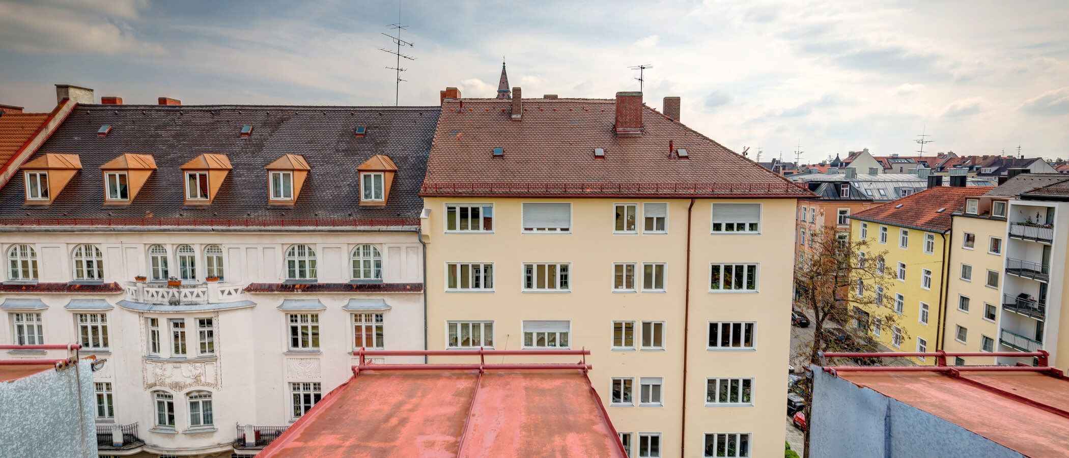 Lejlighed i galleriet München Schwabing (links der Leopoldstraße) 06 Udsigt 3679