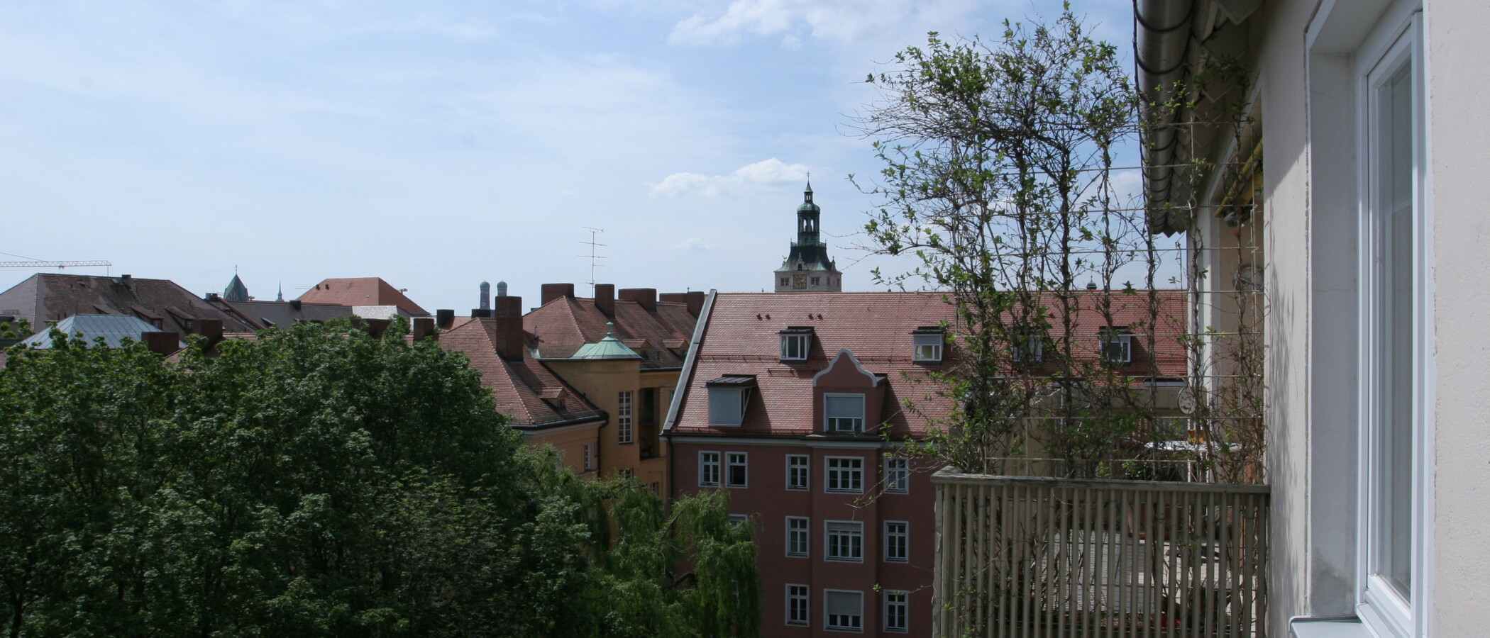 Apartament cu terasă pe acoperiș München Lehel 08 Balcon 3850