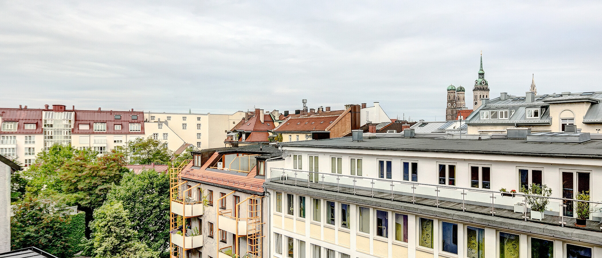 Тераса на даху плоска München Gärtnerplatzviertel 03 Вигляд 4036