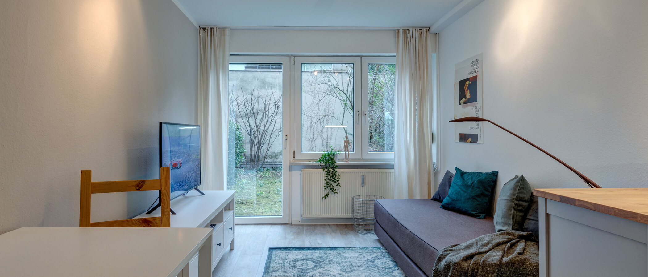 Επίπεδη München Maxvorstadt - Amalienpassage 03 Καθιστικό 4037