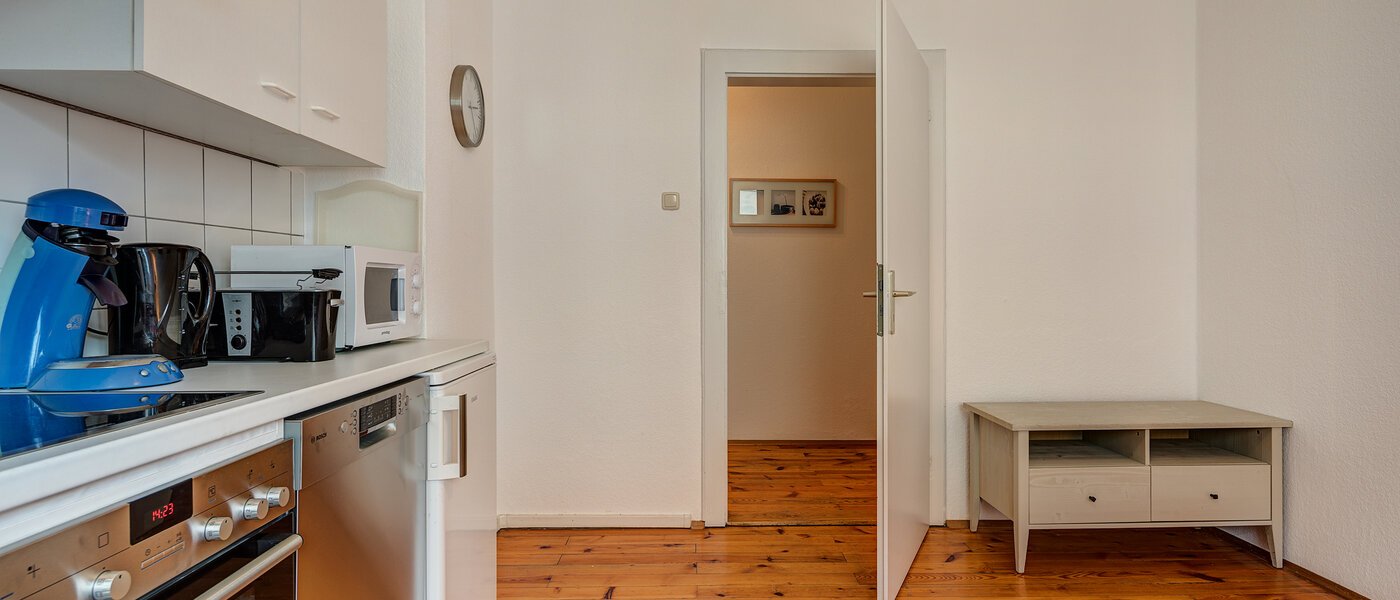 Ravna stran München Maxvorstadt - Universitätsviertel 03 Kuhinja 4156