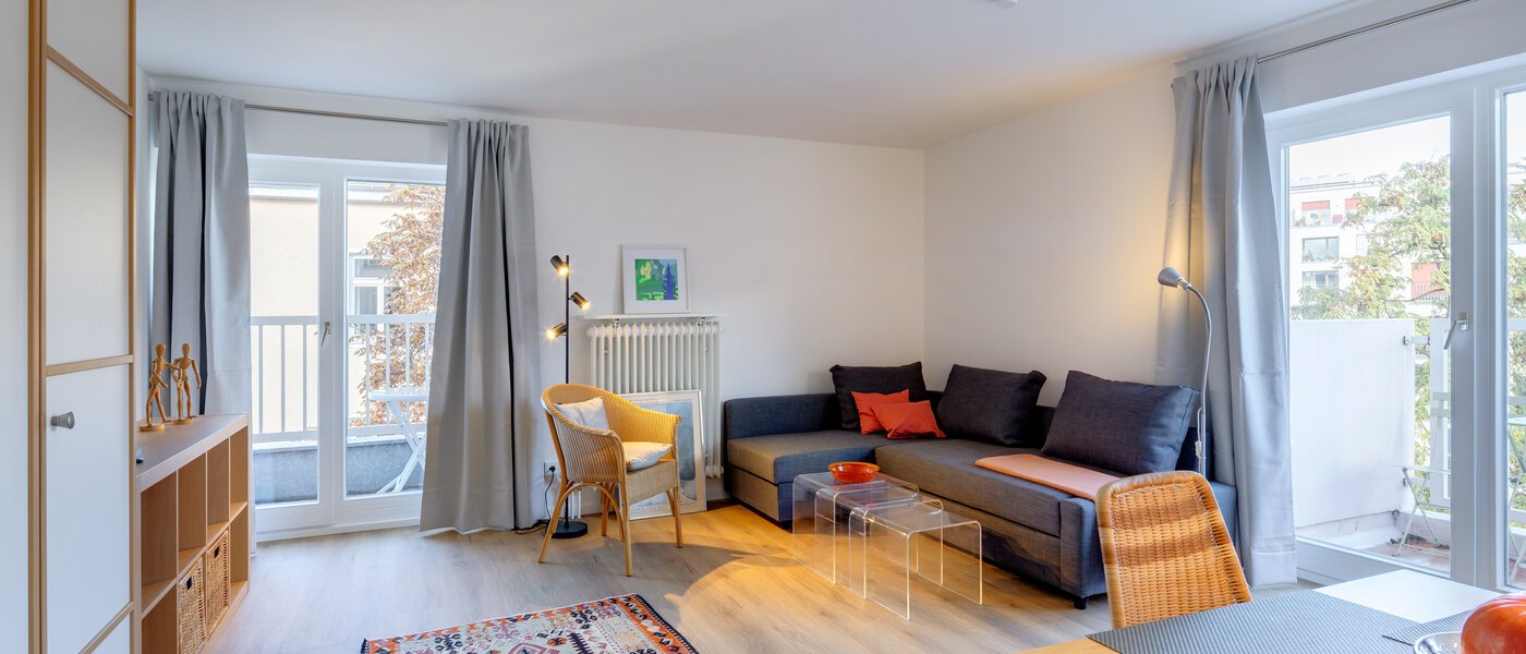 Flat München Schwabing-West 01 Stue og oppholdsrom 4159