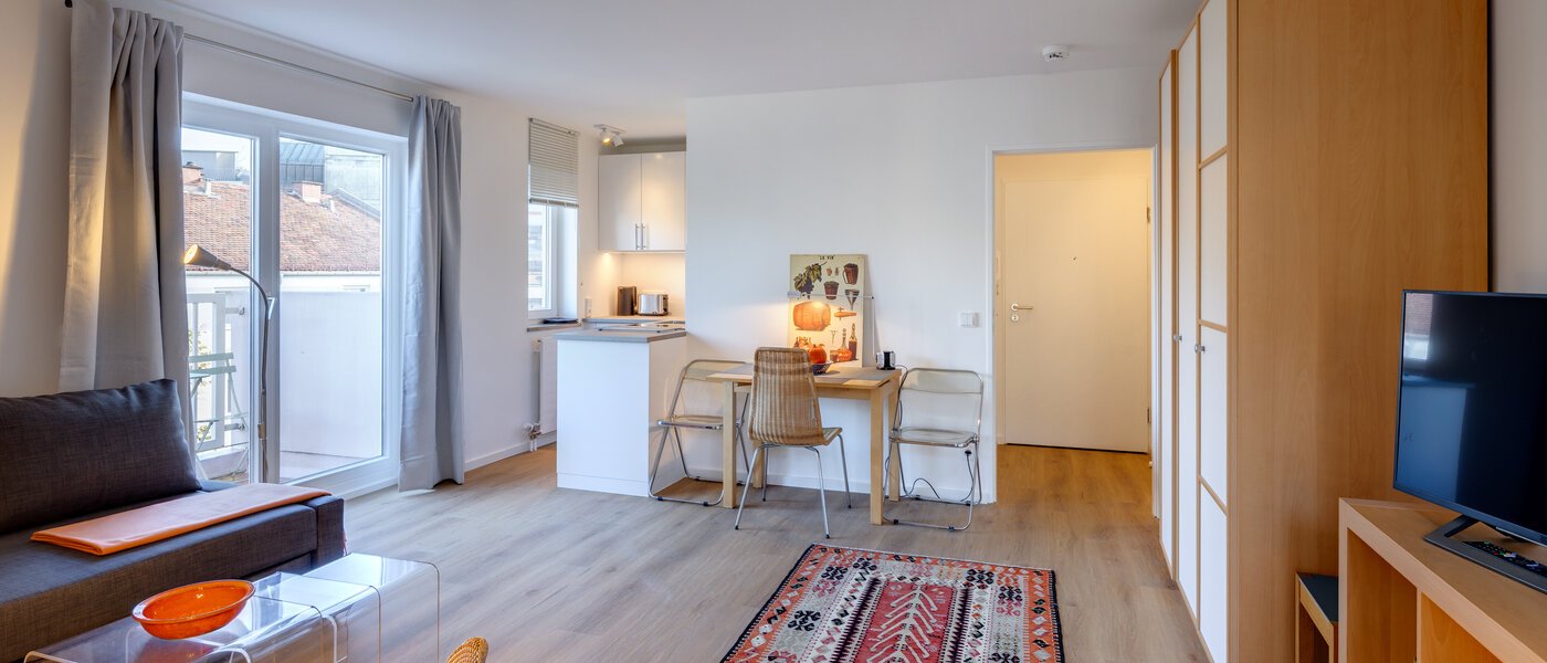 Flat München Schwabing-West 02 Stue og oppholdsrom 4159