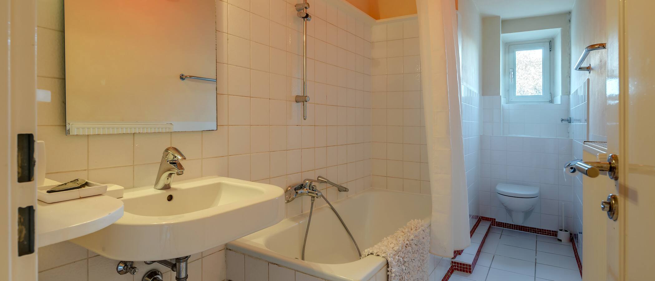 플랫 München Schwabing-West (rund um den Hohenzollernplatz) 01 욕실 4172
