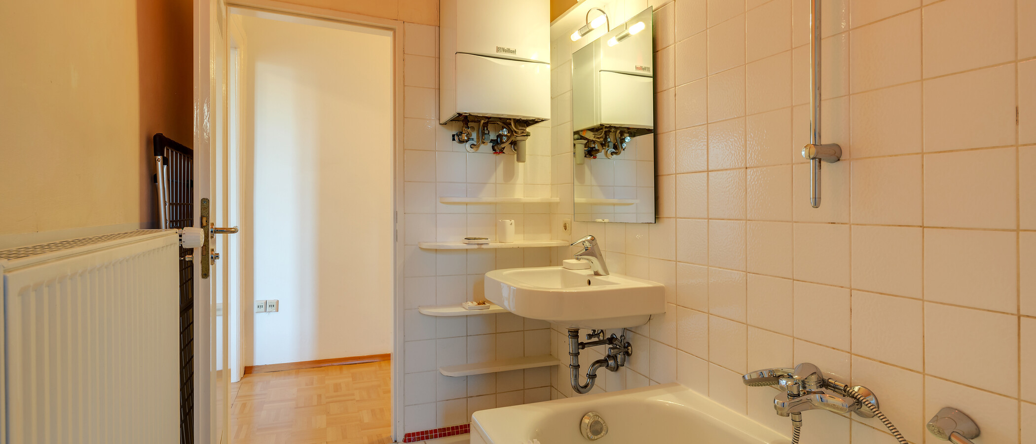 플랫 München Schwabing-West (rund um den Hohenzollernplatz) 02 욕실 4172