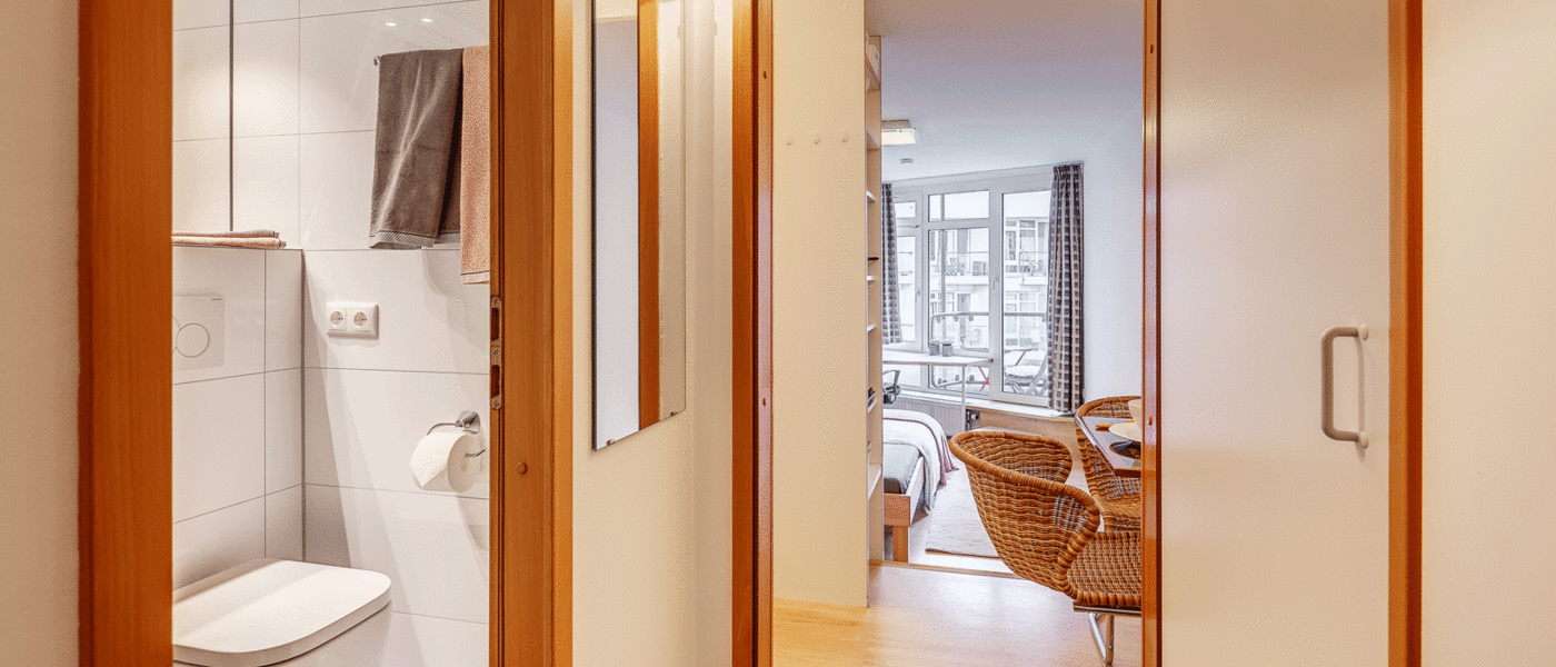 Lapos München Maxvorstadt - Museumsviertel 02 Folyosó/folyosó 4250