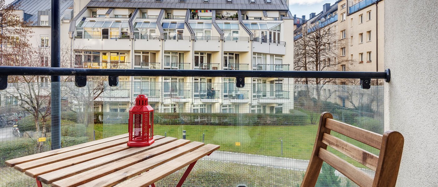 Lapos München Maxvorstadt - Museumsviertel 02 Erkély 4250