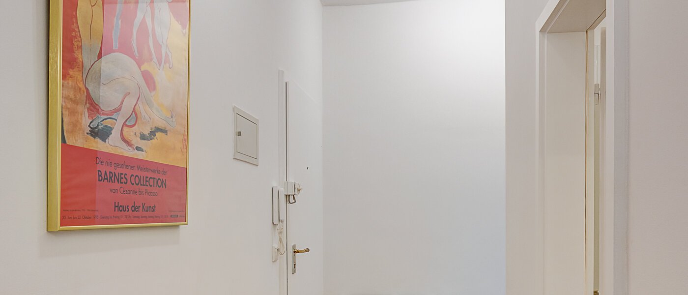 Flad München Schwabing (rechts der Leopoldstraße) 02 Korridor/gang 4261