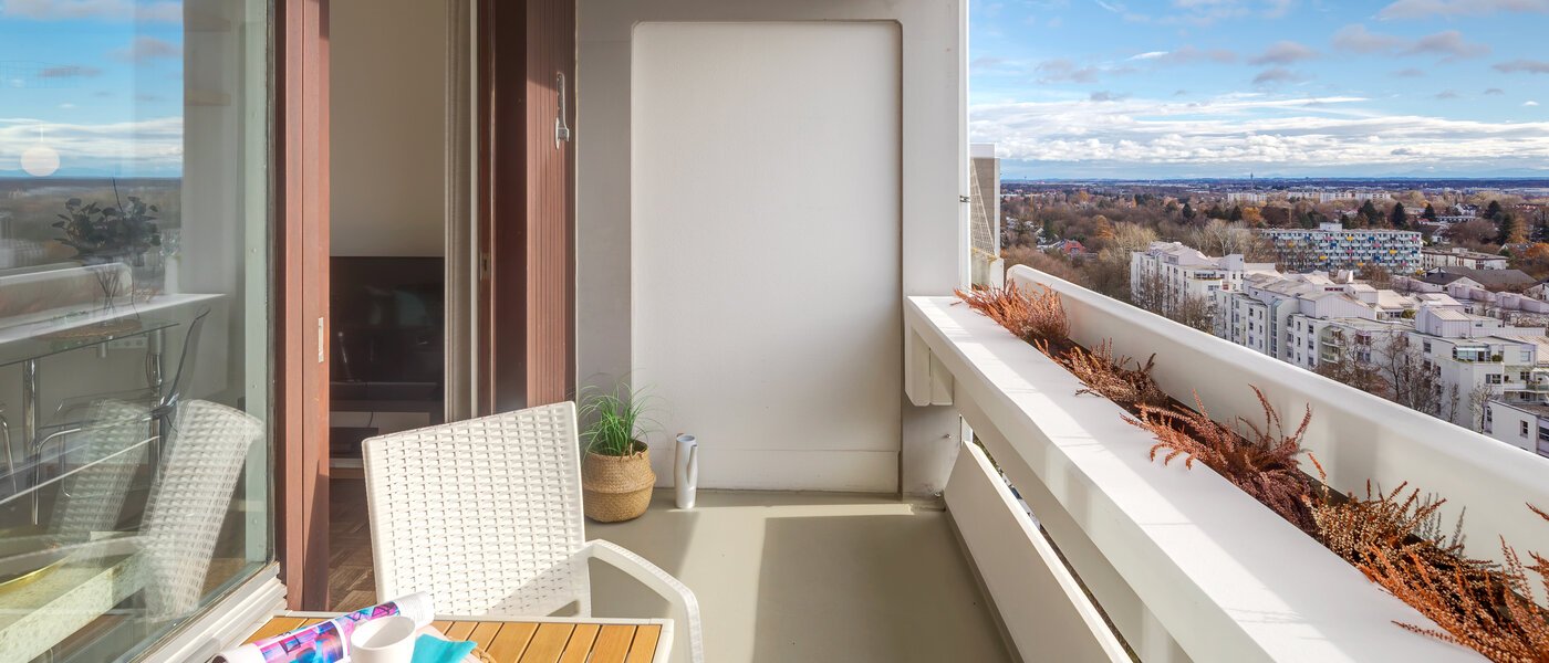 Επίπεδη München Arabellapark 02 Μπαλκόνι 4263