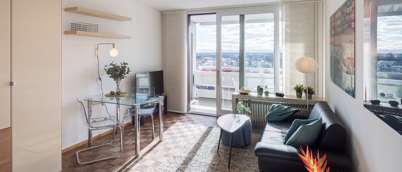 Επίπεδη München Arabellapark 02 Καθιστικό 4263