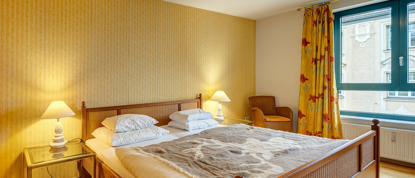 Düz München Maxvorstadt - Museumsviertel 01 Yatak Odası 4290