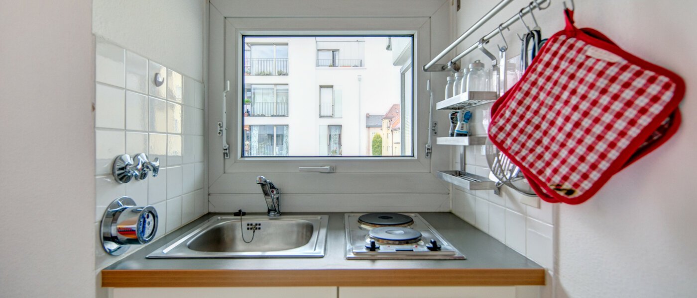 Flat München Neuhausen 01 Kjøkken 4307