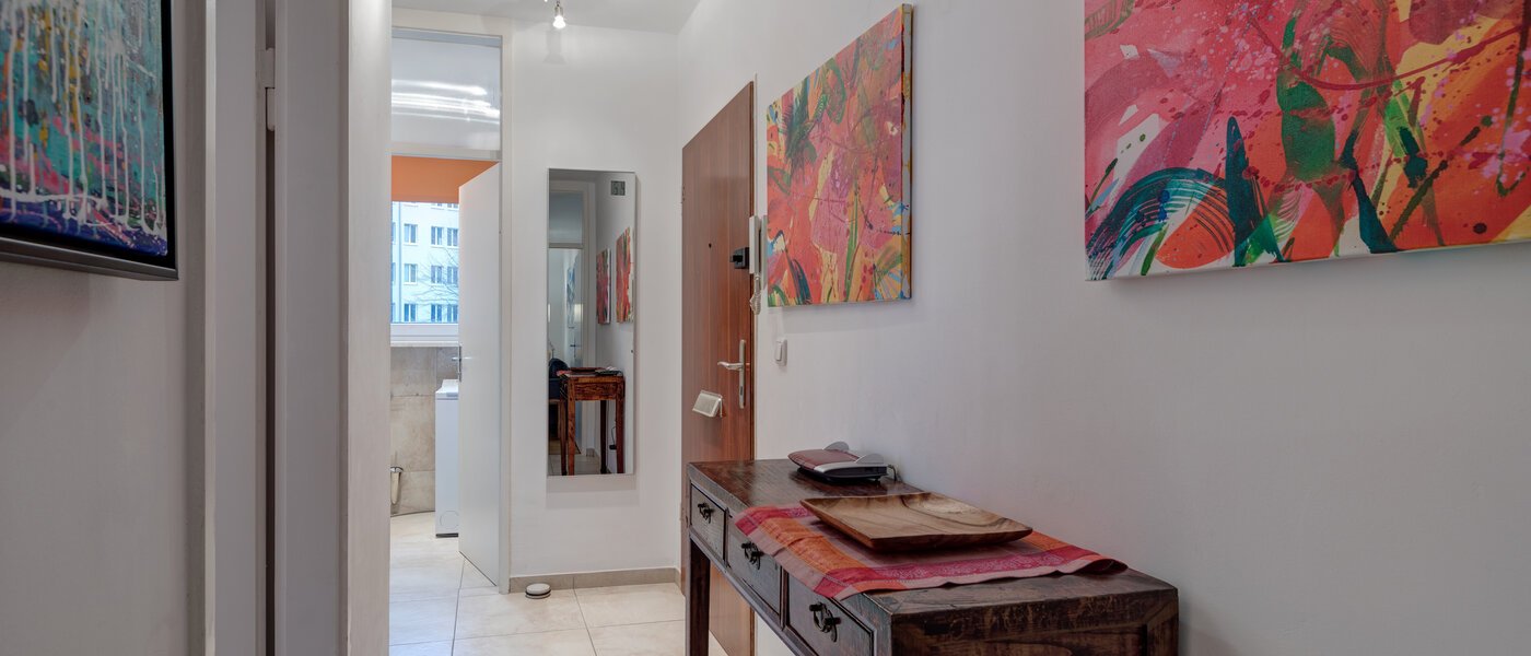 Platt München Schwabing-West (rund um den Hohenzollernplatz) 02 Korridor/hallgång 4311