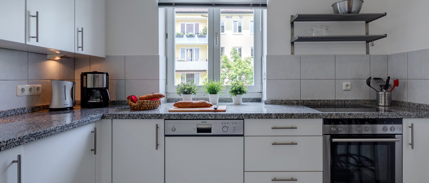 Плоский München Maxvorstadt - Museumsviertel 02 Кухня 4344